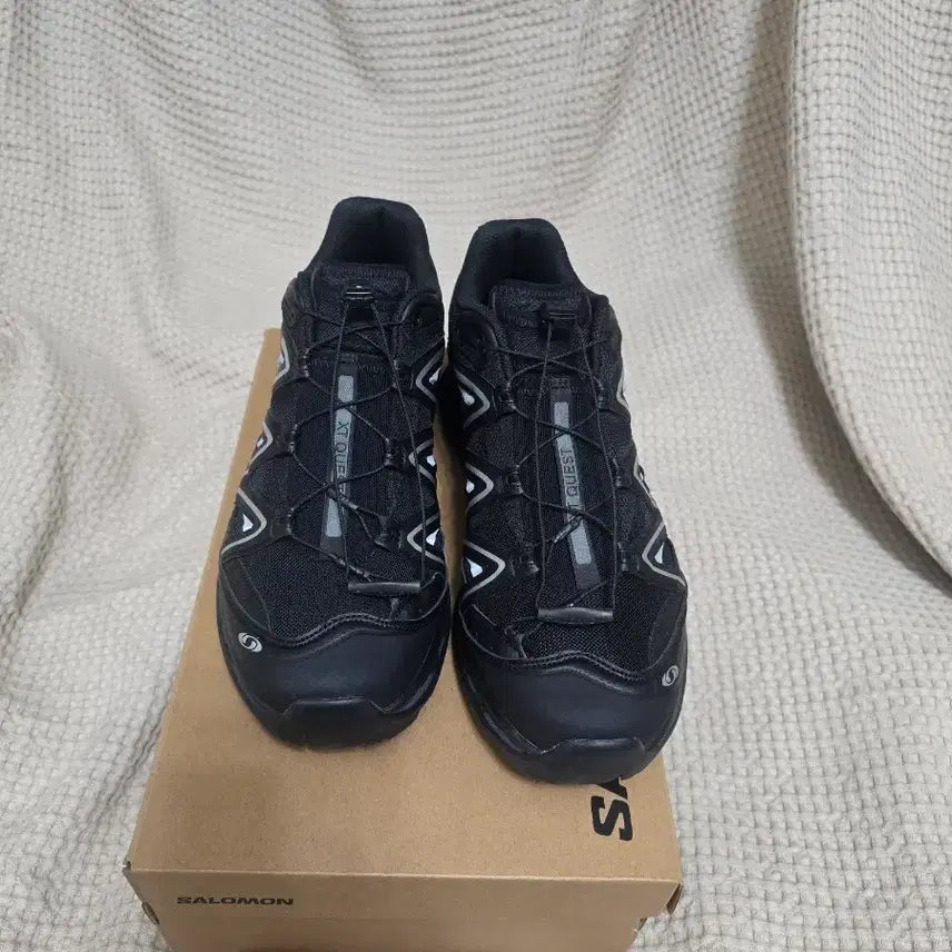 [BUNJANG] Salomon XT-Quest Black Silver Sneakers / (280)살로몬 xt-퀘스트 블랙 실버