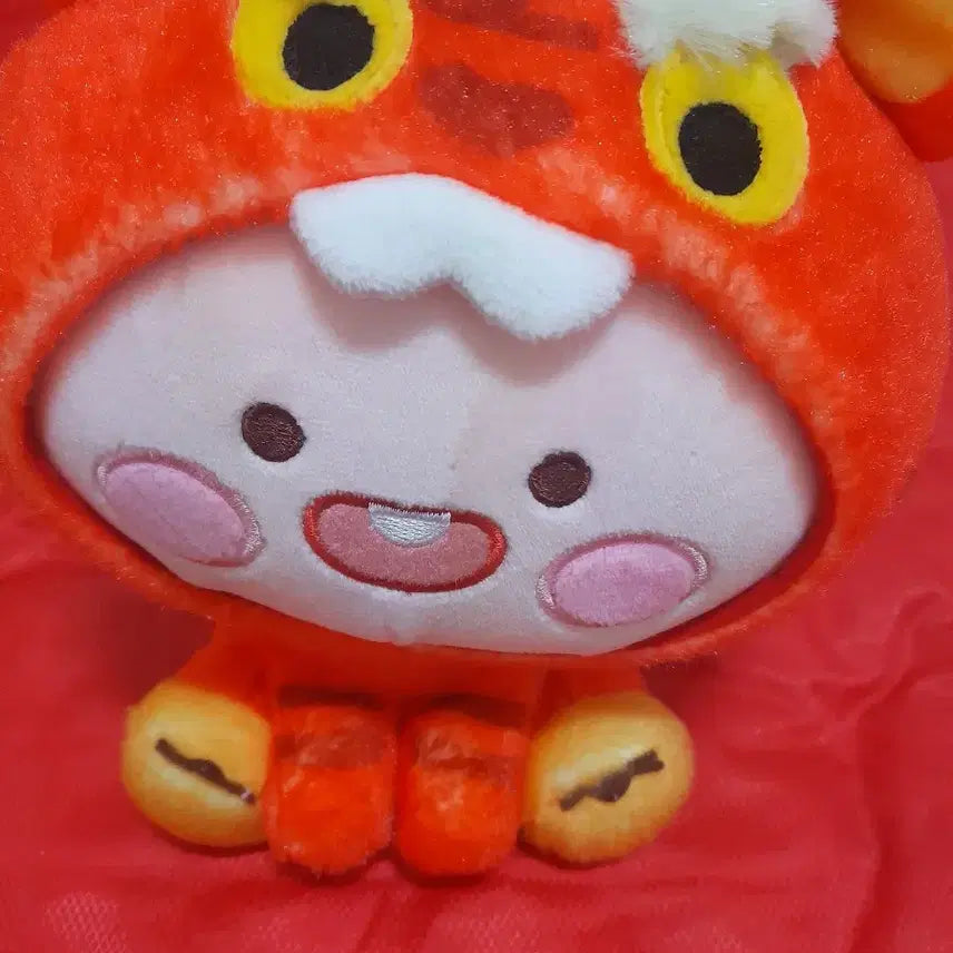 [BUNJANG] Kakao Friends Limited Edition Haetae Apeach Guardian Figure / 한정판 수호신 선물] 재앙을 삼키는 영물 해태 어피치