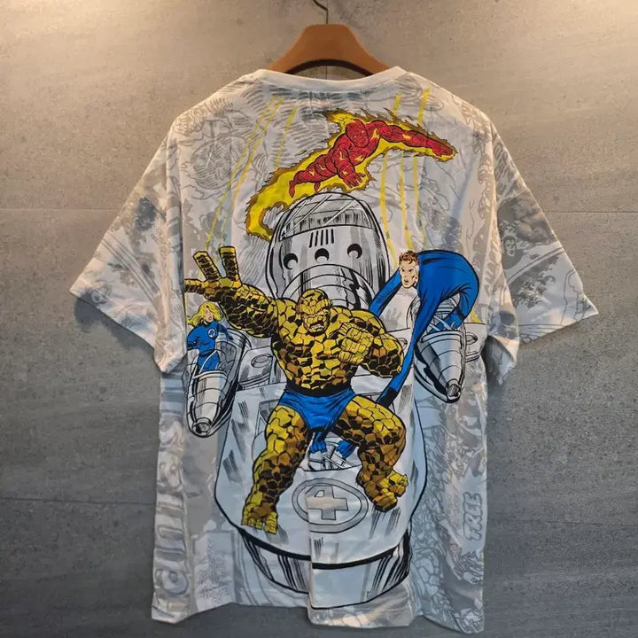 [BUNJANG] Marvel Fantastic Four Official T-shirt / 오피셜 굿즈. 마블 판타스틱4. 반팔 티셔츠.