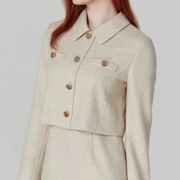 [BUNJANG] KEITH FW Beige Tailored Dress / KEITH FW 키이스 베이지 정장 원피스