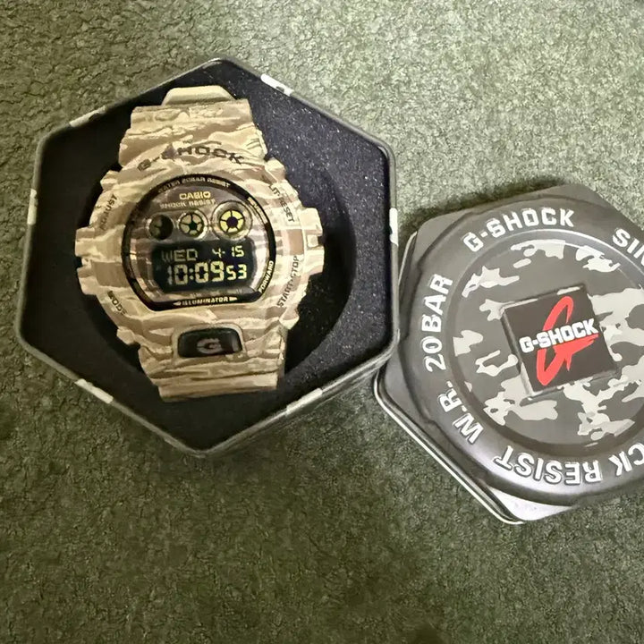 [SOLD OUT] 지샥 GD-X6900CM-5 타이거 카모 베이지 브라운
