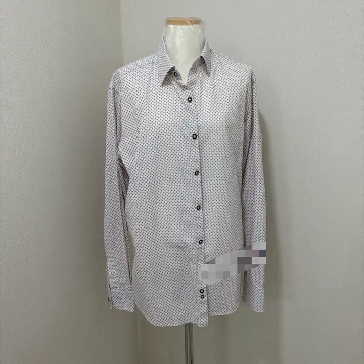 [BUNJANG] Jill Stuart Dot Pattern Long Sleeve Shirt / 질스튜어트 도트 패턴 긴팔 셔츠