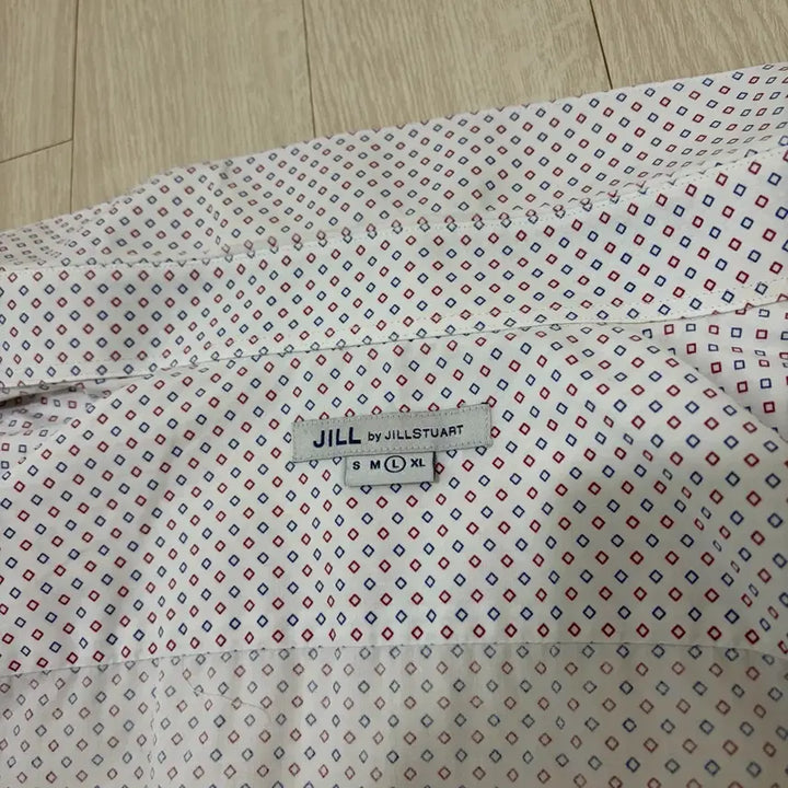 [BUNJANG] Jill Stuart Dot Pattern Long Sleeve Shirt / 질스튜어트 도트 패턴 긴팔 셔츠