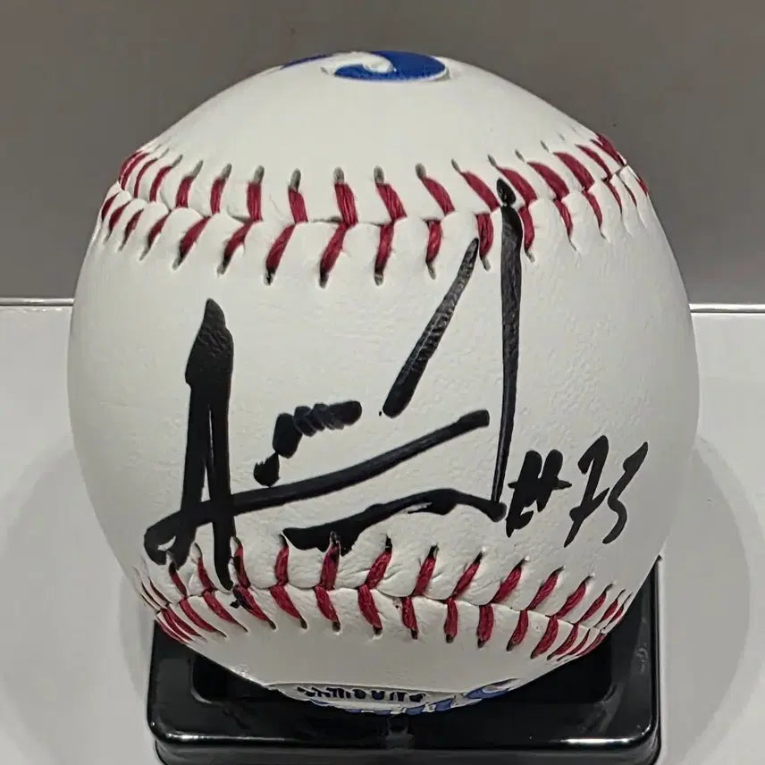 [BUNJANG] Hurado Signed Samsung Logo Baseball / 후라도 삼성 로고볼 싸인볼