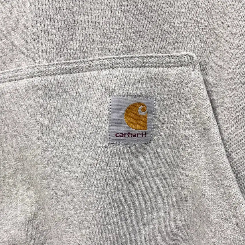 [BUNJANG] Carhartt Midweight Hoodie Heather Grey / <XL> 칼하트 미드웨이트 후드 헤더그레이
