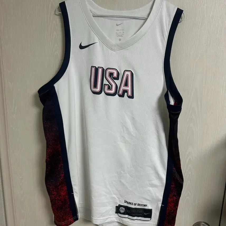 [BUNJANG] Nike USA Basketball Tank Top XL / 나이키 USA농구 나시 XL팜
