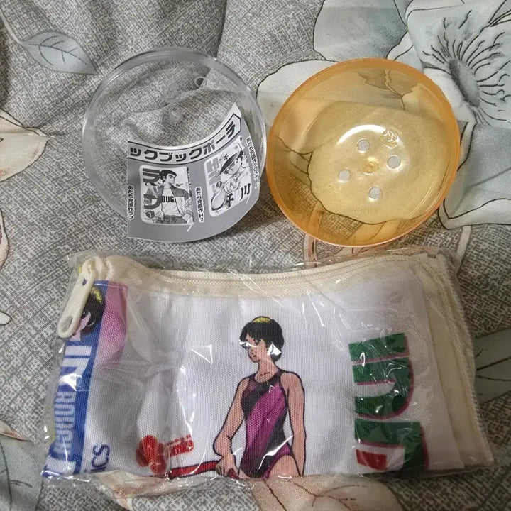 [BUNJANG] Adachi Mitsuru Rough Comic Book Pouch / 아다치 미츠루  코믹북 파우치 가챠 - 러프