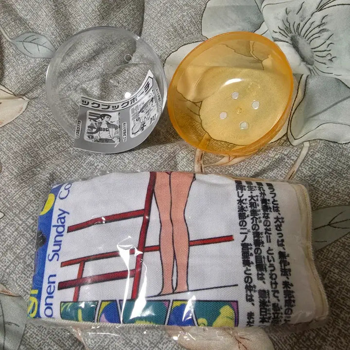 [BUNJANG] Adachi Mitsuru Rough Comic Book Pouch / 아다치 미츠루  코믹북 파우치 가챠 - 러프