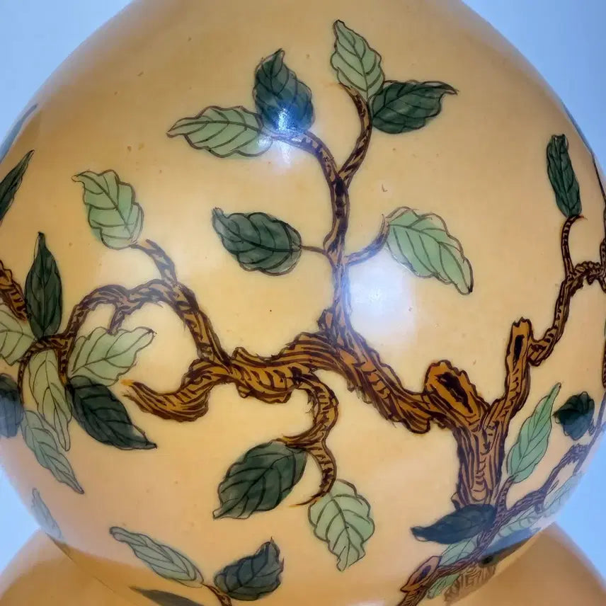 [BUNJANG] Lang Xueling Rabbit Motif Gourd Vase / 랑세령 분체 토끼문 호로병