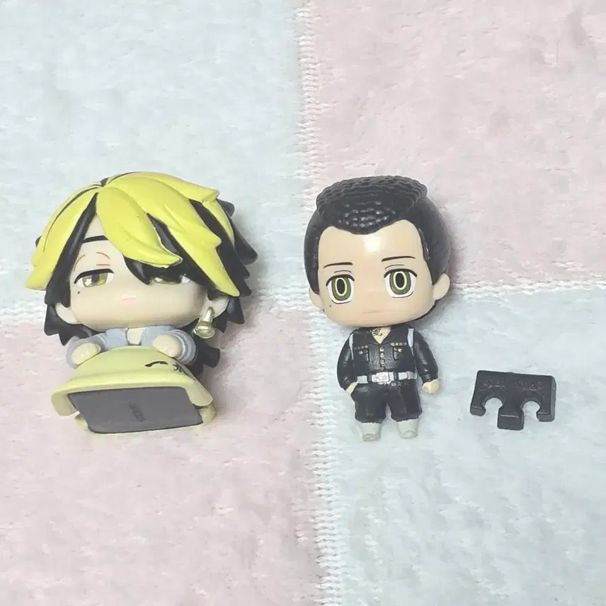 [BUNJANG] Tokyo Revengers Kazutora Figure Bundle Set / 도리벤 카즈토라 미니 가챠 피규어 2종 일괄 도만결성 오네무탄