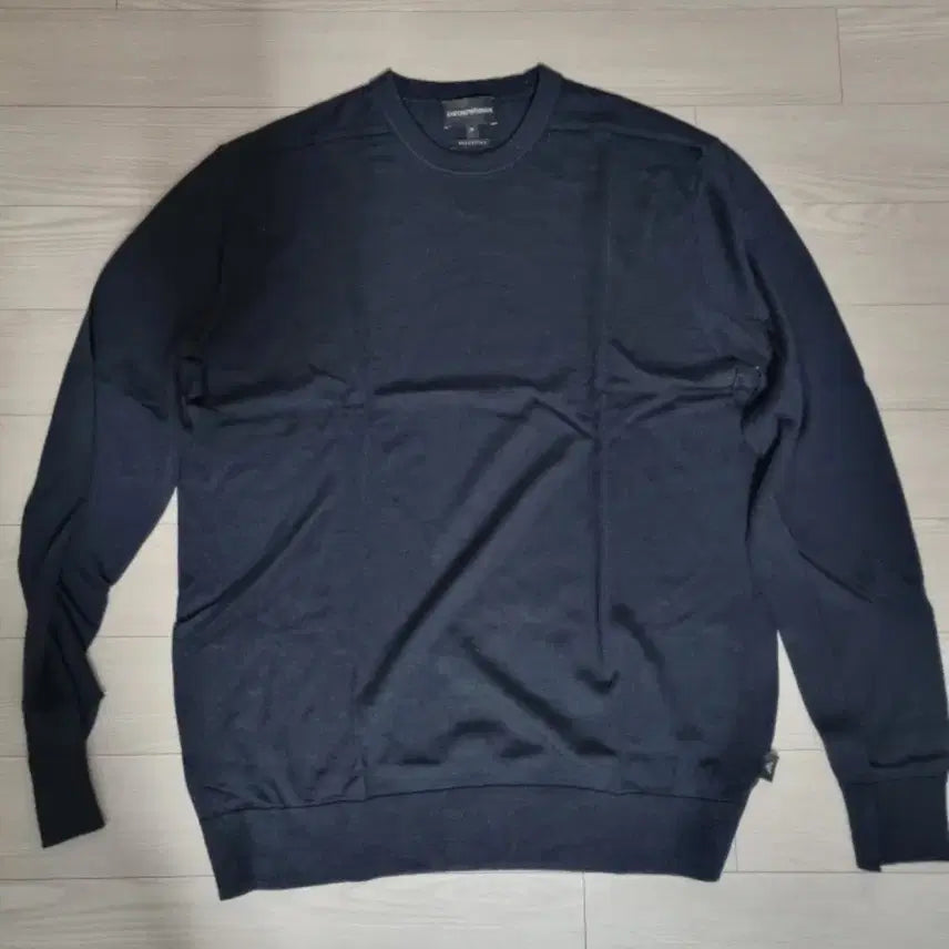 [BUNJANG] Armani Essential Navy Knit Sweater / 알마니 정품 니트 ARMANI_essential