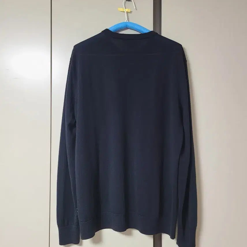 [BUNJANG] Armani Essential Navy Knit Sweater / 알마니 정품 니트 ARMANI_essential