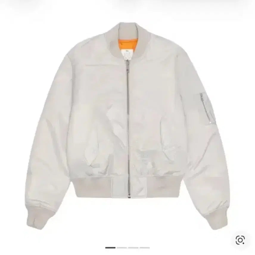 [BUNJANG] Stussy Reversible Bomber Jacket - Gray / L) 스투시 빌트 리버시블 봄버 자켓 그레이