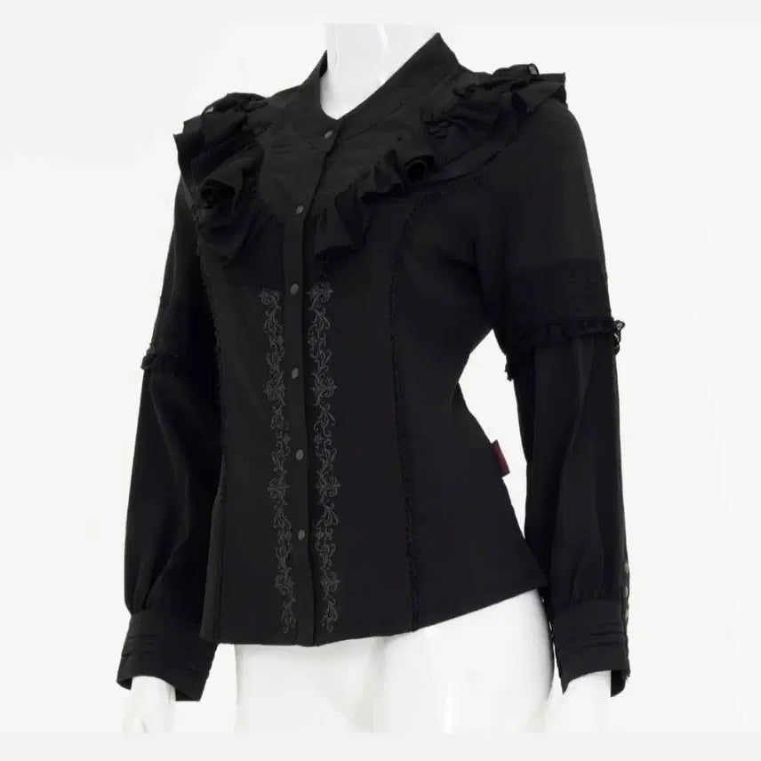 [BUNJANG] Ozz Oneste China Lace-up Blouse / 오즈온 ozz oneste 오즈오네스트 차이나 레이스업 블라우스