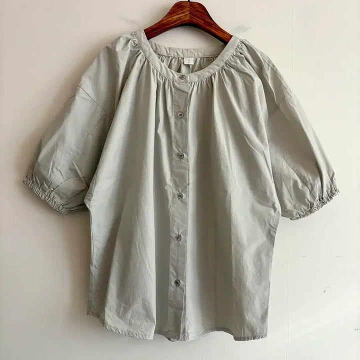 [BUNJANG] Puff Blouse / 플렛  퍼프 블라우스