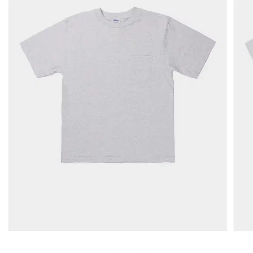 [BUNJANG] Walla Walla Sports Pocket T-shirt Ash Gray (L) / 왈라왈라스포츠 포켓티L새상품 애쉬그레이
