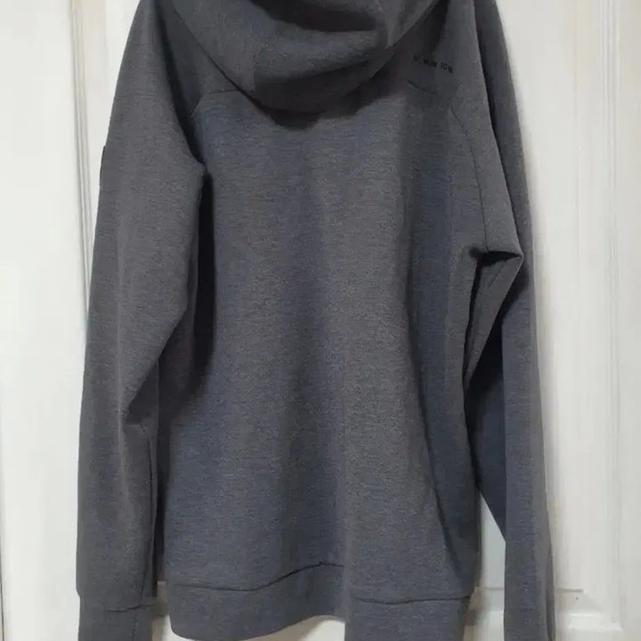 [BUNJANG] Wilson Gray Hooded Zip-up Jacket (Size 105) / 윌슨 후드집업 진회색 105