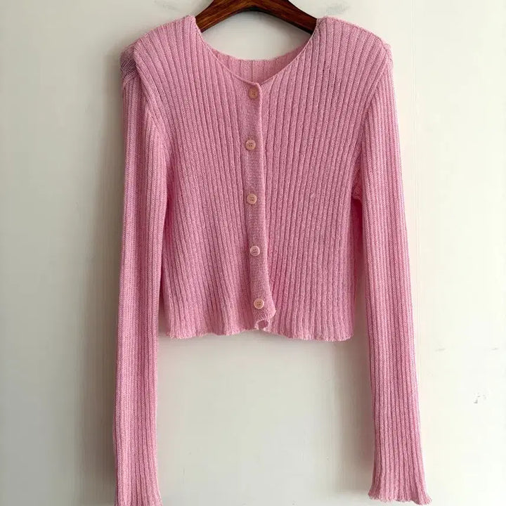 [SOLD OUT] 엘부티끄 여름니트 가디건