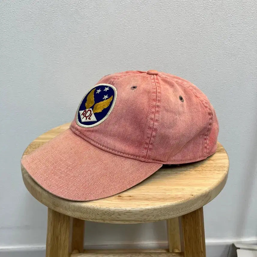 [BUNJANG] RRL Twill Ball Cap Pink / Rrl 트윌볼캡 핑크