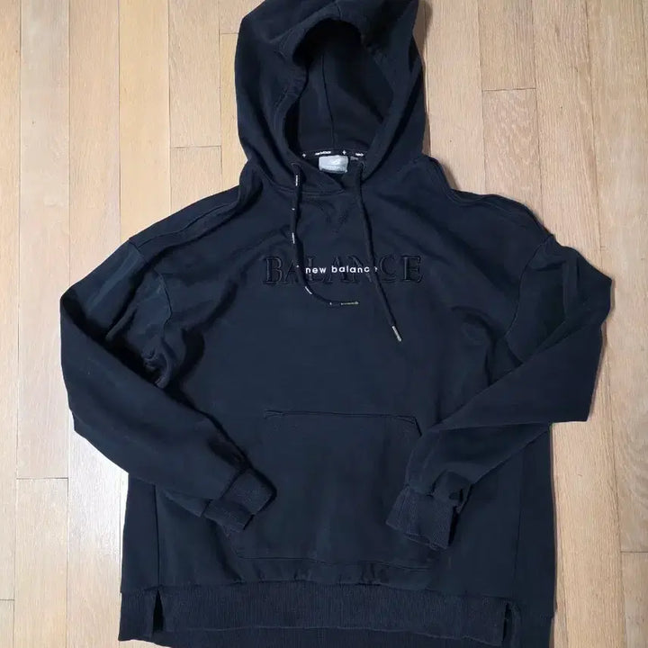 [BUNJANG] New Balance Black Hoodie M / 뉴발란스 블랙 후드티 M