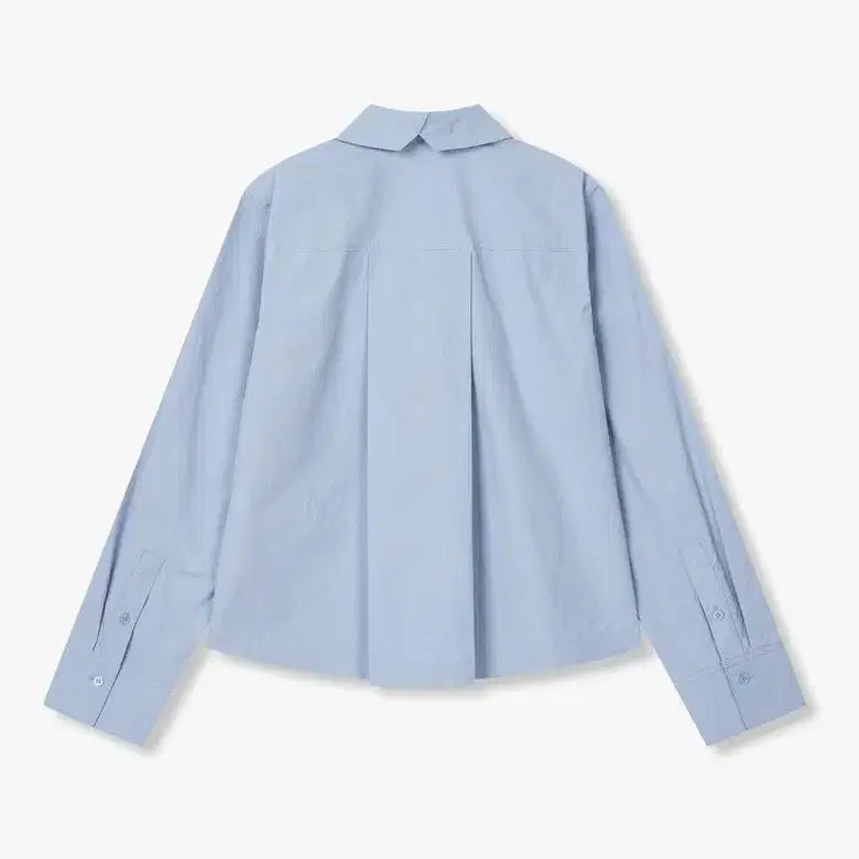 [SOLD OUT] 보브 코튼 크롭 셔츠 S