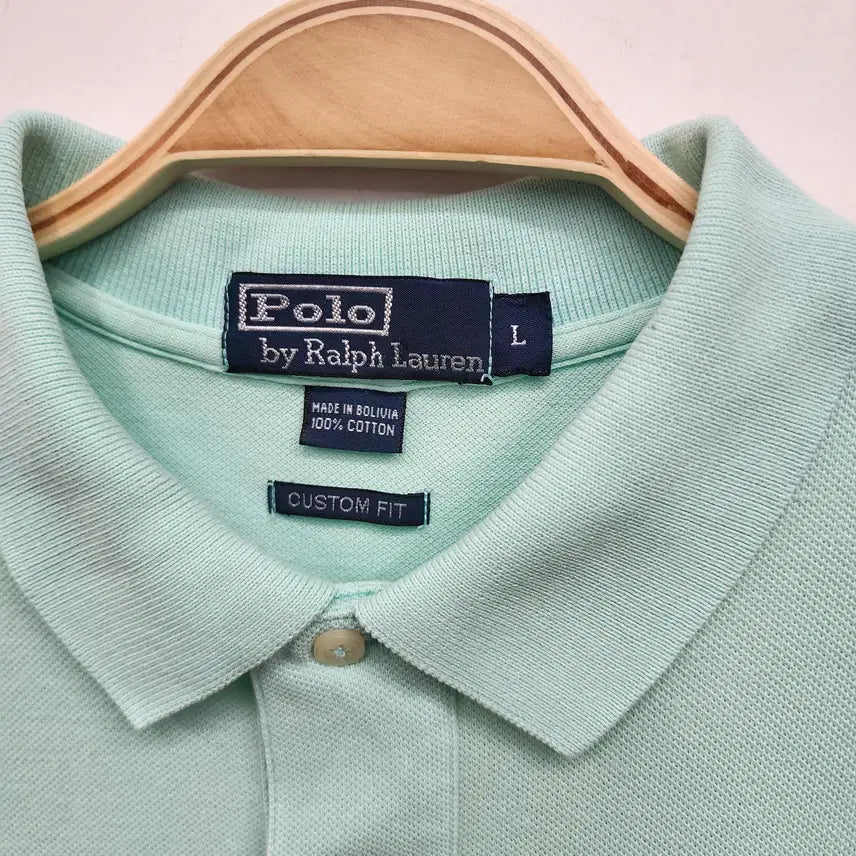 [BUNJANG] Polo Ralph Lauren Sky Blue Short Sleeve Polo Shirt / 폴로 남성 티셔츠 100사이즈
