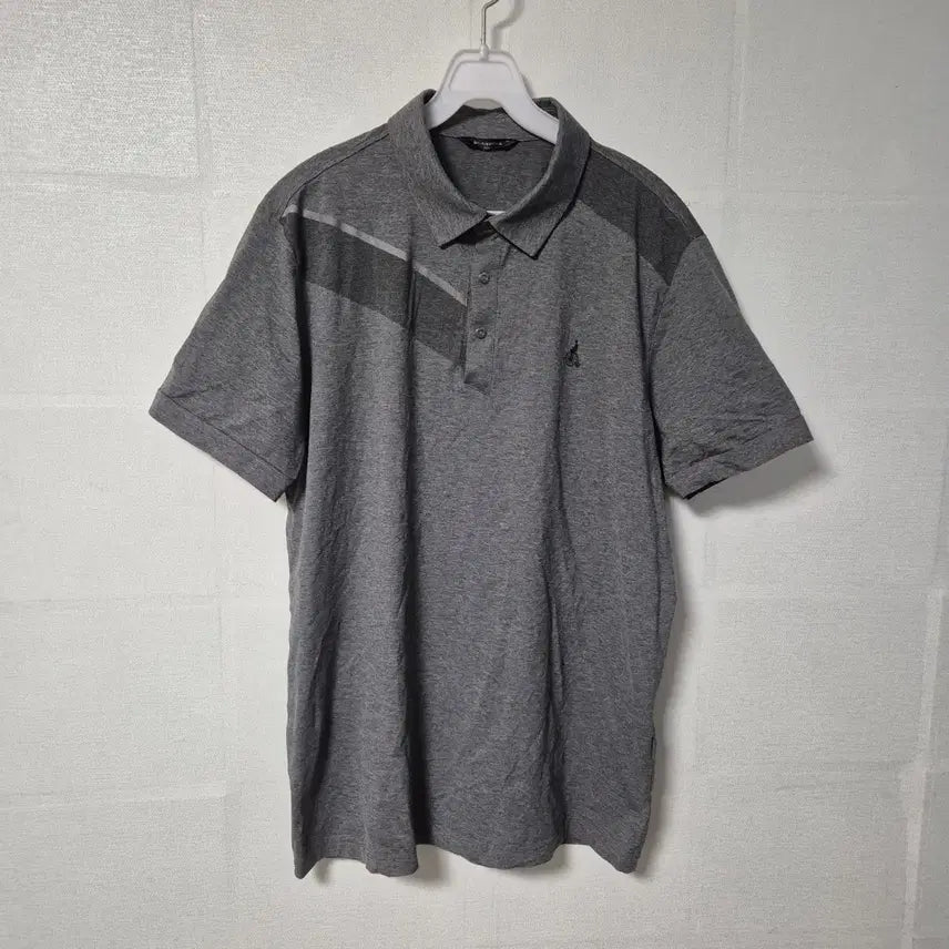 [SOLD OUT] 빈폴 회색 반팔 카라 티셔츠