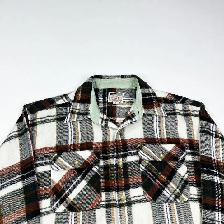 [BUNJANG] Japan Vintage Flannel Wool Shirt / (L) JPN 재팬빈티지 플란넬 울 셔츠