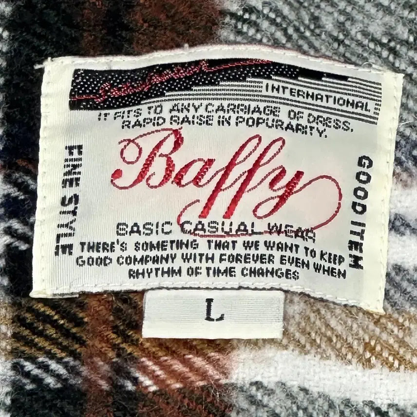 [BUNJANG] Japan Vintage Flannel Wool Shirt / (L) JPN 재팬빈티지 플란넬 울 셔츠