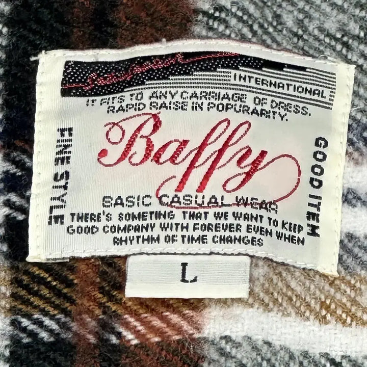 [BUNJANG] Japan Vintage Flannel Wool Shirt / (L) JPN 재팬빈티지 플란넬 울 셔츠