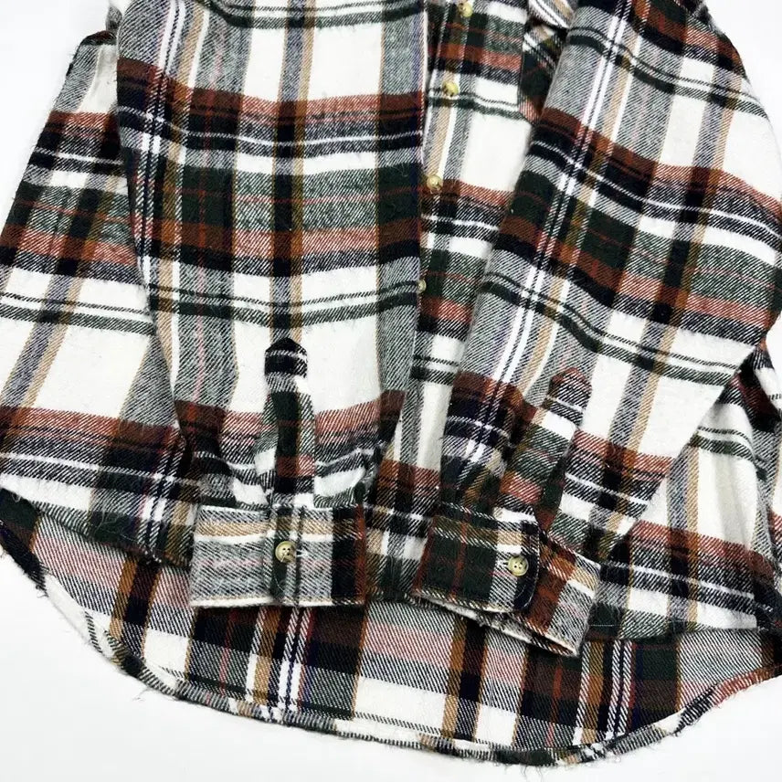 [BUNJANG] Japan Vintage Flannel Wool Shirt / (L) JPN 재팬빈티지 플란넬 울 셔츠