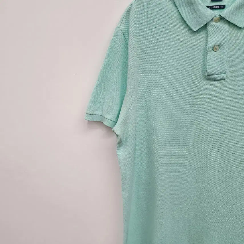 [BUNJANG] Polo Ralph Lauren Sky Blue Short Sleeve Polo Shirt / 폴로 남성 티셔츠 100사이즈