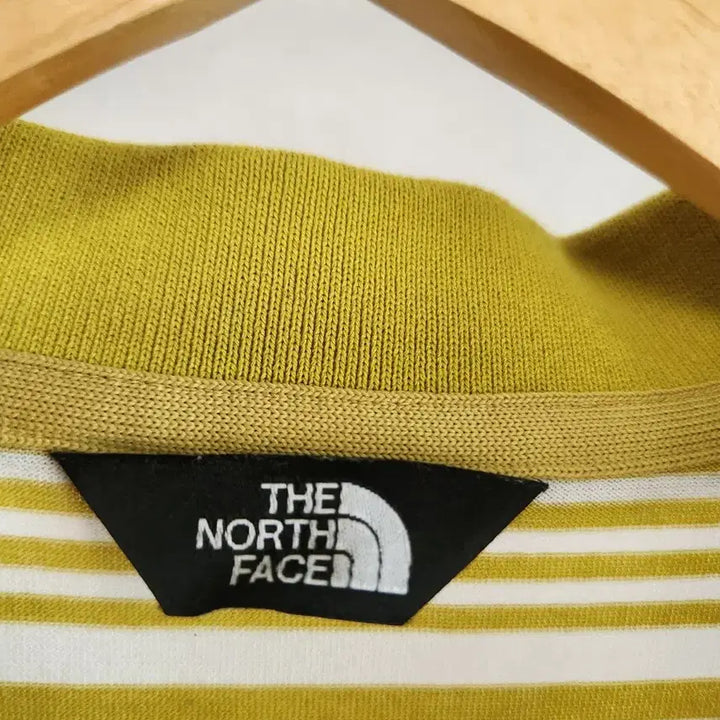 [SOLD OUT] 노스페이스 스트라이프 반팔 폴로티 옐로우