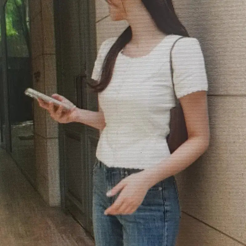 [BUNJANG] Lace Ribbon Short Sleeve Shirt / (해외배송 )레이스 리본끈 반팔 셔츠