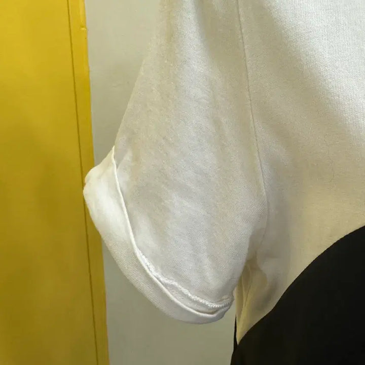 [BUNJANG] Mind Bridge Layered Dress / 마인드브릿지 레이어드 원피스 66 / 블랙 화이트 뷔스티에 원피스