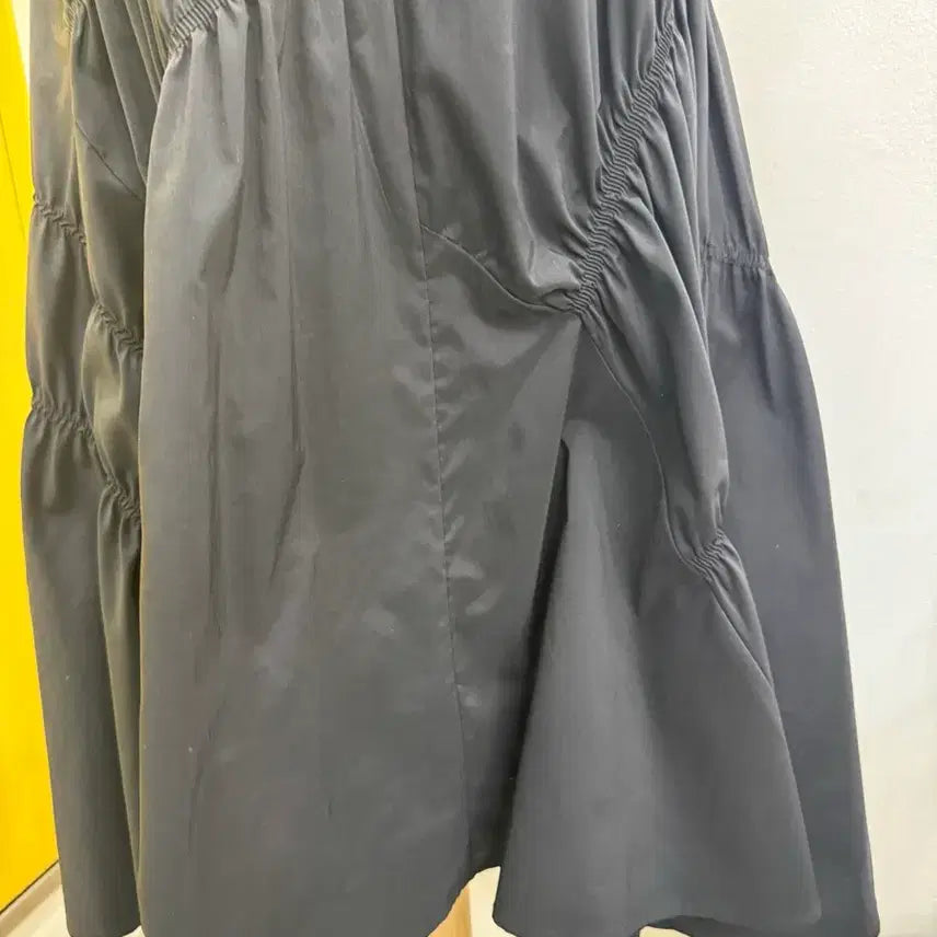 [BUNJANG] Mind Bridge Layered Dress / 마인드브릿지 레이어드 원피스 66 / 블랙 화이트 뷔스티에 원피스