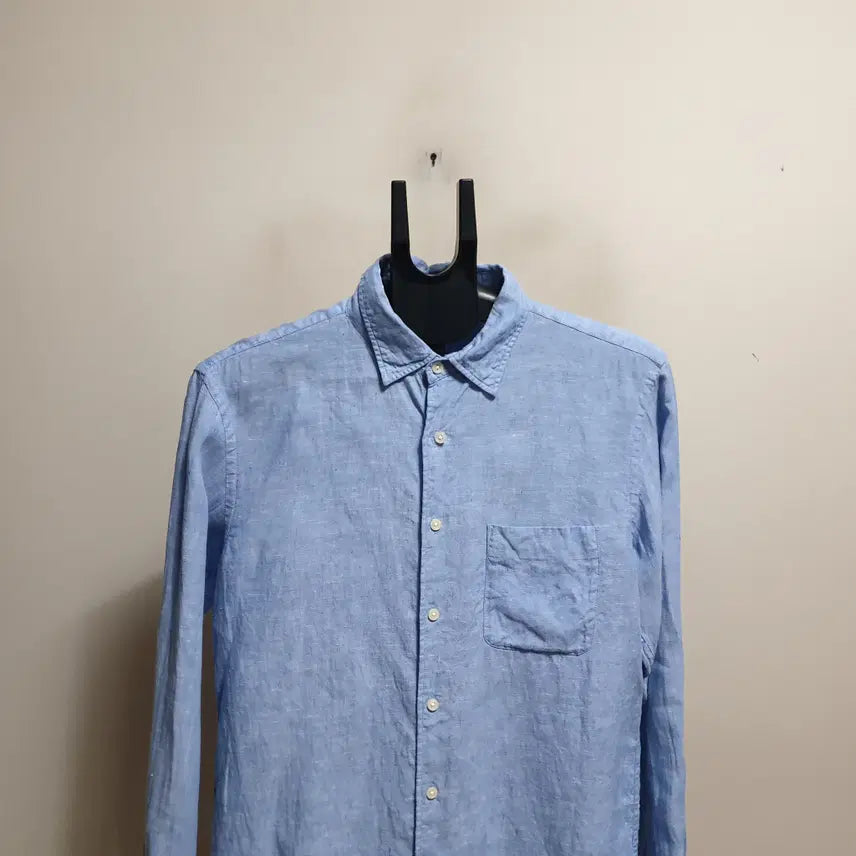 [BUNJANG] Uniqlo Linen Shirt (Size 100) / 유니클로 마 남방셔츠/100
