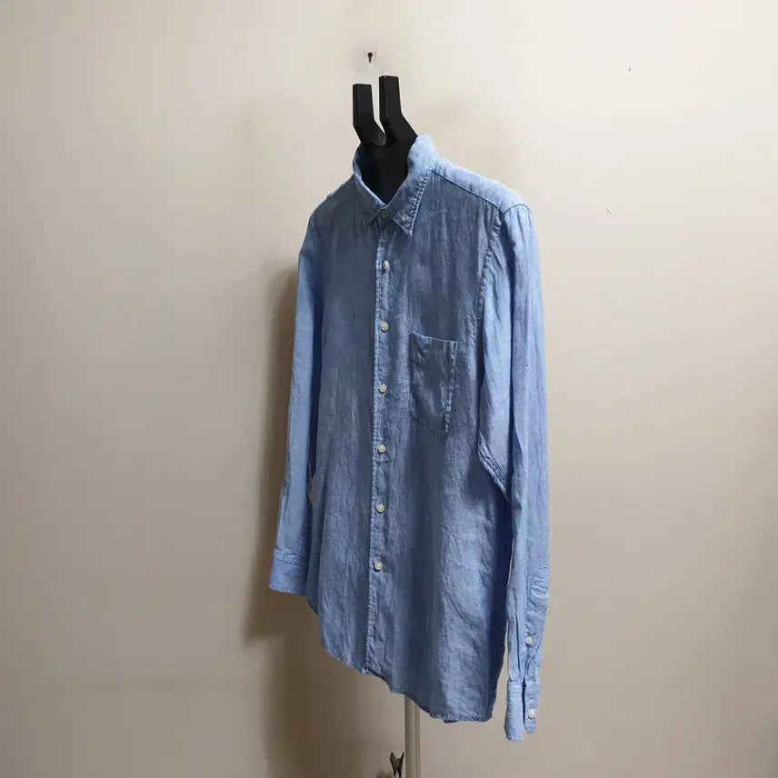 [BUNJANG] Uniqlo Linen Shirt (Size 100) / 유니클로 마 남방셔츠/100