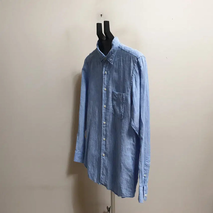[BUNJANG] Uniqlo Linen Shirt (Size 100) / 유니클로 마 남방셔츠/100