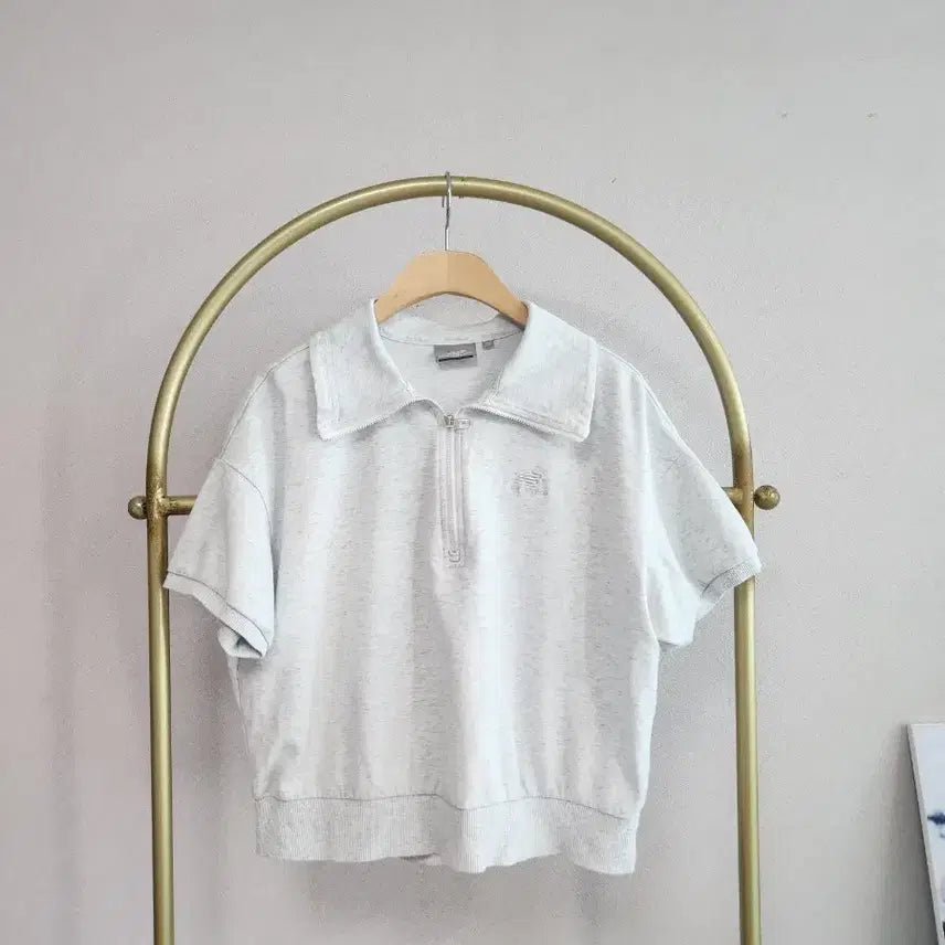 [SOLD OUT] 뉴발란스 반팔 하프집업 티셔츠