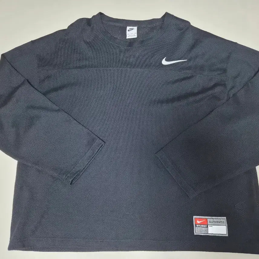 [BUNJANG] Nike x Stussy Long Sleeve Top Black / 나이키x스투시 롱슬리브 탑블랙