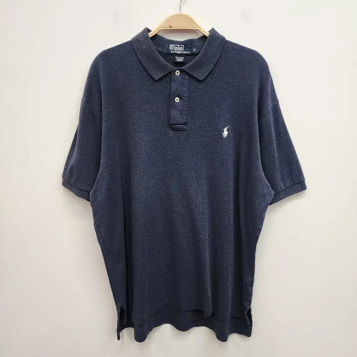 [BUNJANG] Polo Ralph Lauren Navy Polo Shirt / 폴로 남성 티셔츠 100사이즈