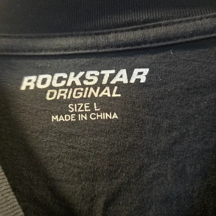 [BUNJANG] ROCKSTAR 08 Printing Long Sleeve T-shirt / ROCKSTAR. 오리지널 08 프린팅 긴팔티.