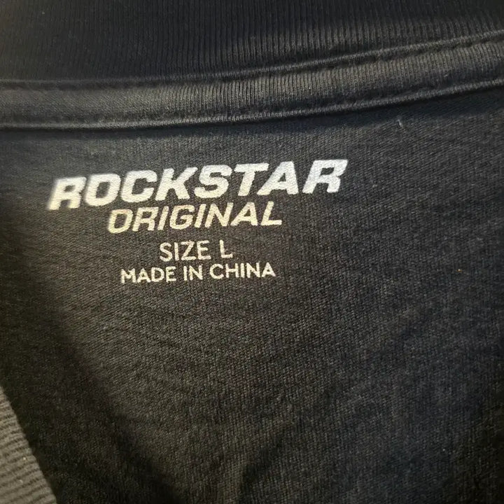 [BUNJANG] ROCKSTAR 08 Printing Long Sleeve T-shirt / ROCKSTAR. 오리지널 08 프린팅 긴팔티.