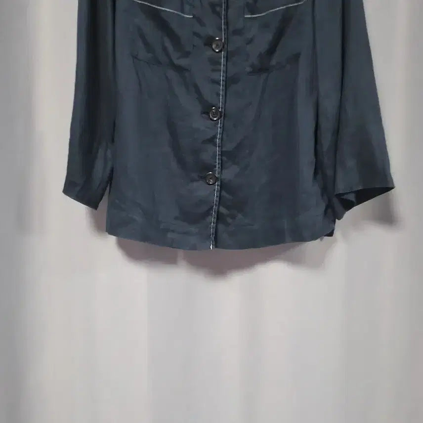 [BUNJANG] G Studio Linen 100% Pleated Back Jacket / g 스튜디오 린넨100 뒷면 플리츠 자켓