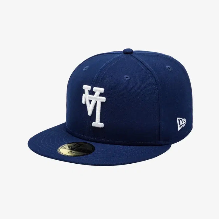 [BUNJANG] MLB LA Dodgers Upside Down Fitted Cap / MLB LA 다저스 업사이드 다운 피티드캡 다크 로얄 59.6 712