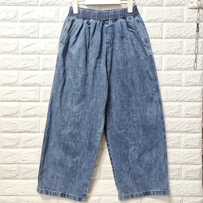 [BUNJANG] Wide Banding Jeans / 와이드 밴딩바지