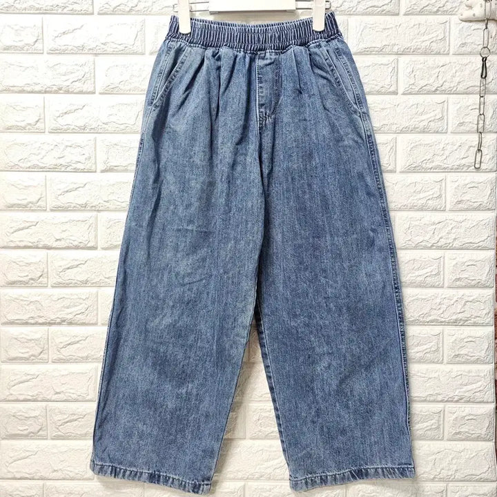 [BUNJANG] Wide Banding Jeans / 와이드 밴딩바지