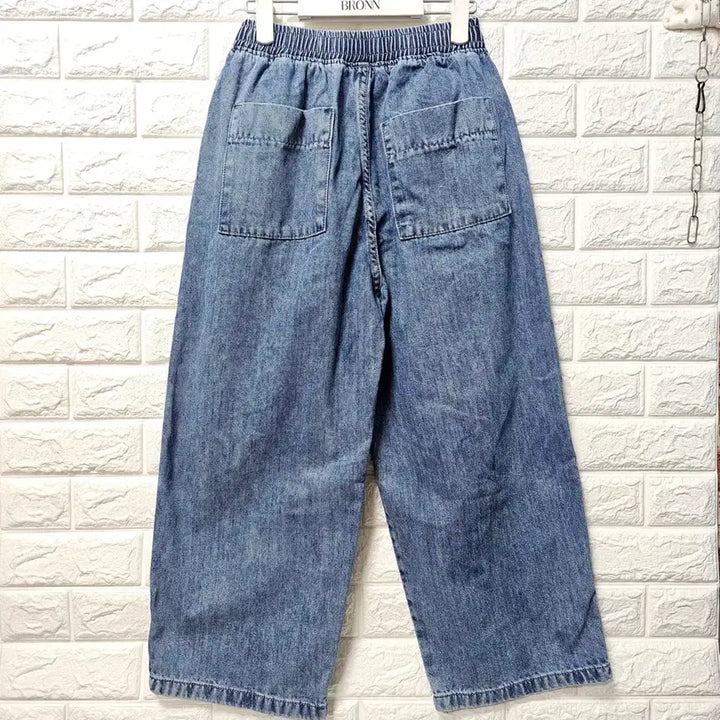 [BUNJANG] Wide Banding Jeans / 와이드 밴딩바지