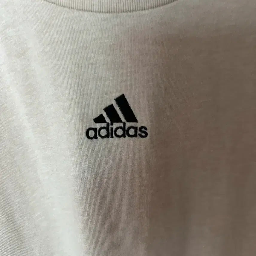 [BUNJANG] Adidas Beige Short Sleeve T-shirt / 아디다스 베이지 반팔 티셔츠